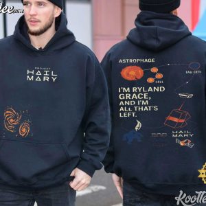 Project Hail Mary Rocky Book Inspired T Shirt (1)