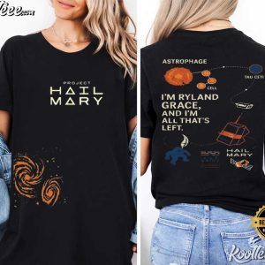 Project Hail Mary Rocky Book Inspired T Shirt (2)