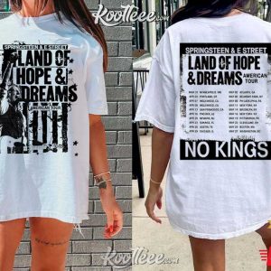 Bruce Springsteen Land Of Hope And Dreams Tour 2026 T Shirt (1)