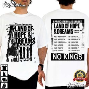 Bruce Springsteen Land Of Hope And Dreams Tour 2026 T Shirt (2)
