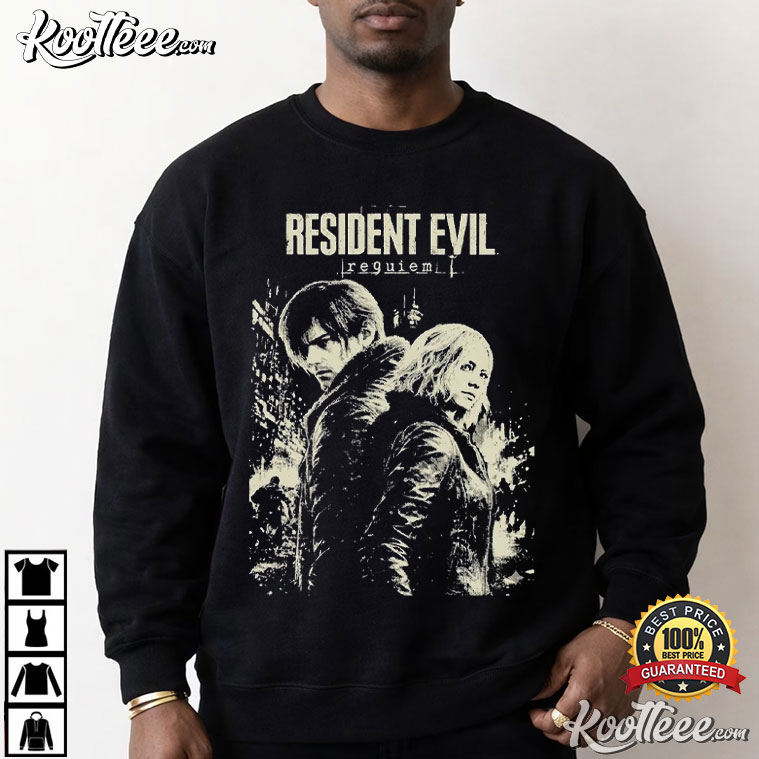 Resident Evil Requiem Vintage Horror Game 2026 T-Shirt