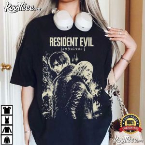 Resident Evil Requiem Vintage Horror Game 2026 T Shirt (2)