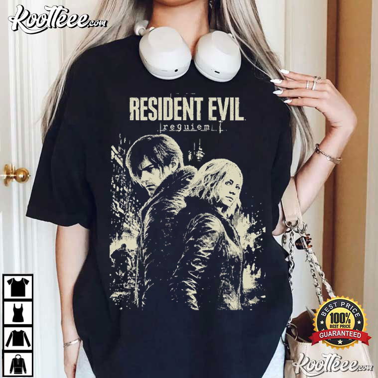 Resident Evil Requiem Vintage Horror Game 2026 T-Shirt