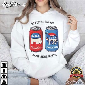 Different Brands Same Ingredients Political Parody T Shirt (3)