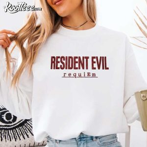 Resident Evil Requiem Game Embroidered Sweatshirt (4)