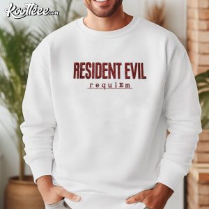 Resident Evil Requiem Game Embroidered Sweatshirt (1)