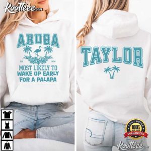 Aruba Group Vacation Girls Trip Custom Name T Shirt (2)