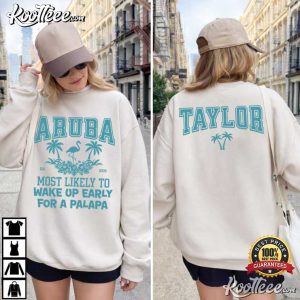 Aruba Group Vacation Girls Trip Custom Name T Shirt (3)