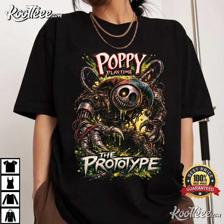 Experiment 1006 The Prototype Poppy Playtime Horror Video Game T-Shirt