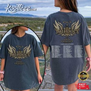 Journey Final Frontier Tour 2026 Rock Concert T Shirt (1)