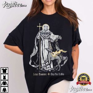 Saint Dominic Castilian Catholic T Shirt (1)