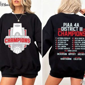 Susquehanna Township Girls Basketball PIAA 4a District 3 Championship T Shirt (4)