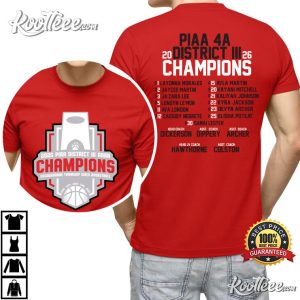 Susquehanna Township Girls Basketball PIAA 4a District 3 Championship T Shirt (1)