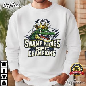 Swamp Kings 2026 Champions Crown Gator Basketball T Shirt (4)