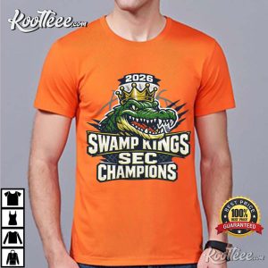 Swamp Kings 2026 Champions Crown Gator Basketball T Shirt (3)