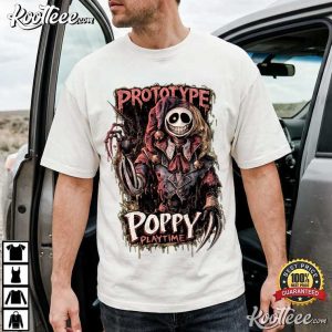The Prototype Poppy Playtime Video Game T Shirt (2)