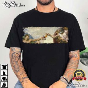 Adam Creation Of Nugget Funny T Shirt (1)