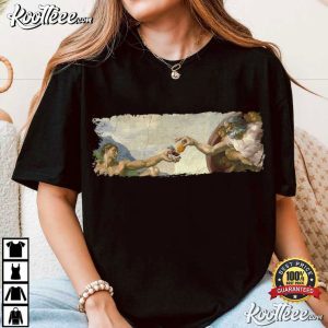 Adam Creation Of Nugget Funny T Shirt (2)