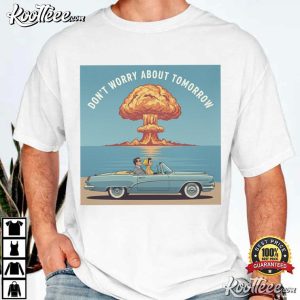 Don't Worry About Tomorrow Inspirational Christian Faith T Shirt (2)