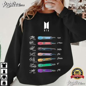 BTS Korean Pop World Tour Concert Fan Gift T Shirt (4)