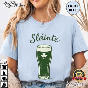 Sláinte Guinness Leprecunt Saint Patricks Day T Shirt (3)