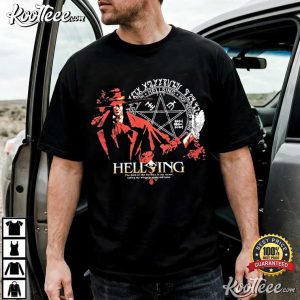 Alucard Anime Series Hellsing T-Shirt Alucard Anime Series Hellsing T Shirt (1)