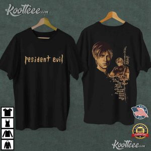 Resident Evil Leon Kennedy Game T Shirt (4)