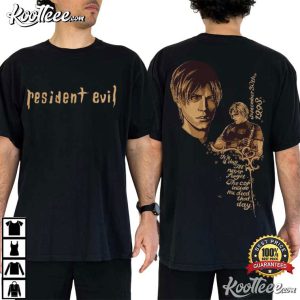 Resident Evil Leon Kennedy Game T Shirt (3)