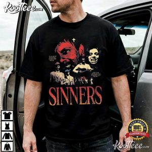 Sinners Horror Movie Fan Merch T Shirt (2)