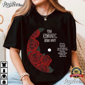 The Romantic Bruno Mars Risk It All Lyrics T-Shirt The Romantic Bruno Mars Risk It All Lyrics T Shirt (1)
