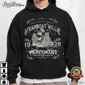 Disney Mickey Mouse Steamboat Willie Tribute T Shirt (2)