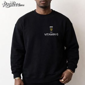 Vitamin G Guinness Beer St Patrick’s Day Embroidered Sweatshirt (1)