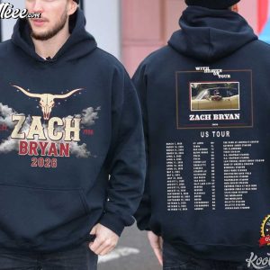 Zach Bryan 2026 With Heaven On Tour Concert Merch T Shirt (4)