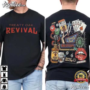 Treaty Oak Revival Vintage Western Country Music Fan Merch T Shirt (2)