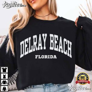 Delray Beach South Florida Trip Vacation T-Shirt Delray Beach South Florida Trip Vacation T Shirt (1)
