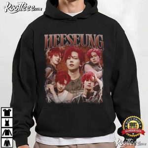 Heeseung ENHYPEN Kpop Vintage Fan Merch T Shirt (3)
