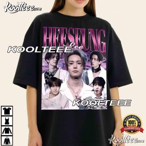 Heeseung Lee Enhypen Limited Music Fan Gift T Shirt (4)