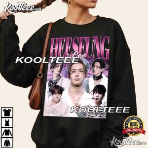 Heeseung Lee Enhypen Limited Music Fan Gift T Shirt (3)