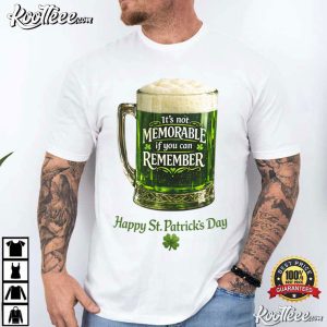 Lucky Irish Beer Mug Hold My Memories St Patrick's Day T Shirt (2)