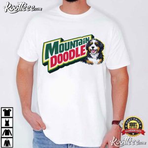 Mountain Doodle Dog Funny Mountain Dew Parody T Shirt (1)