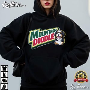 Mountain Doodle Dog Funny Mountain Dew Parody T Shirt (3)