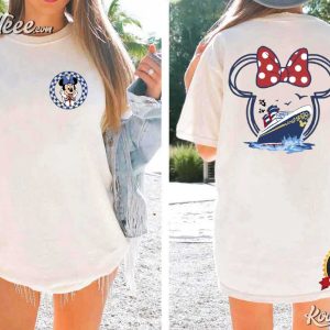 Mickey Minnie Disney Cruise Custom T Shirt (4)