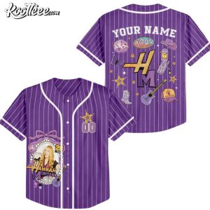 Hannah Montana 20th Anniversary Disney Pop Star Baseball Jersey