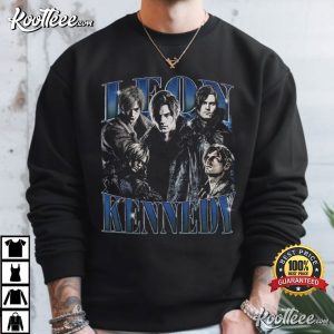 Leon Kennedy Resident Evil Game Series Vintage T Shirt (4)