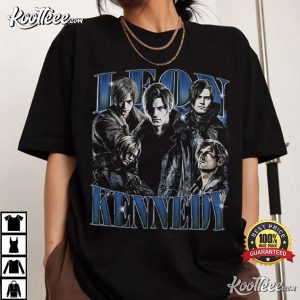 Leon Kennedy Resident Evil Game Series Vintage T Shirt (2)