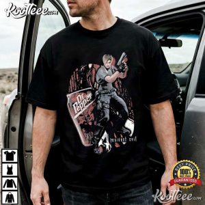 Leon S Kennedy Resident Evil Vintage Dr Pepper Meme T Shirt (1)