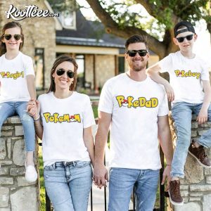 Pokedad Pokemom Loving Parents Couples Shirts (3)