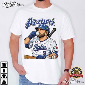 Italia WBC Baseball Azzurri Vinnie Pasquantino T Shirt (4)