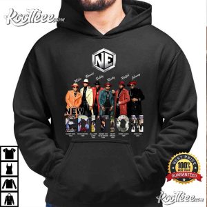 New Edition Off The Shoulder Concert Fan Merch T Shirt (2)