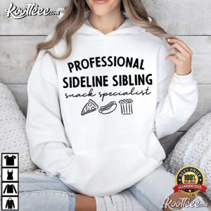 Professional Sideline Sibling Funny Game Day T Shirt (3)